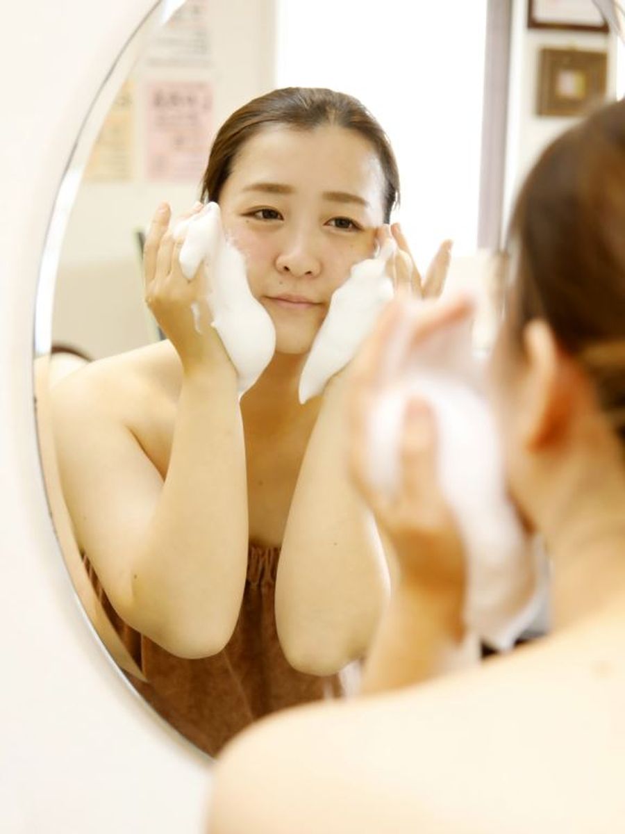 正しい洗顔