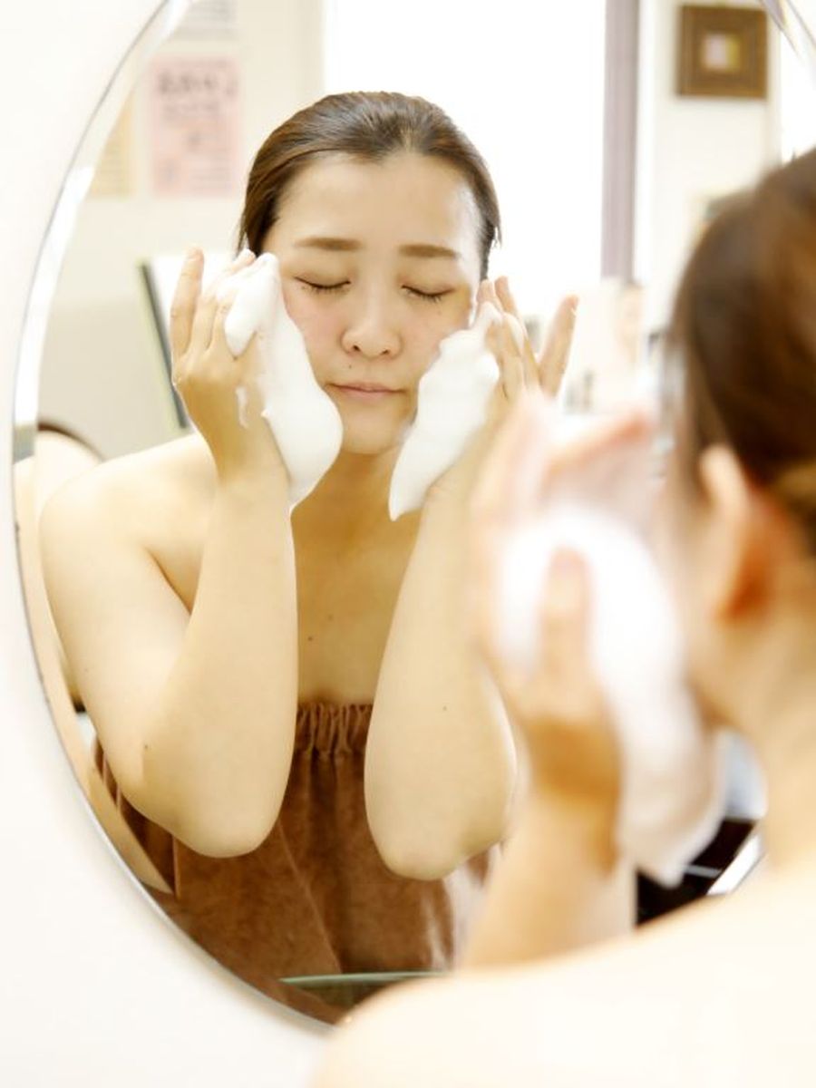 洗顔効果