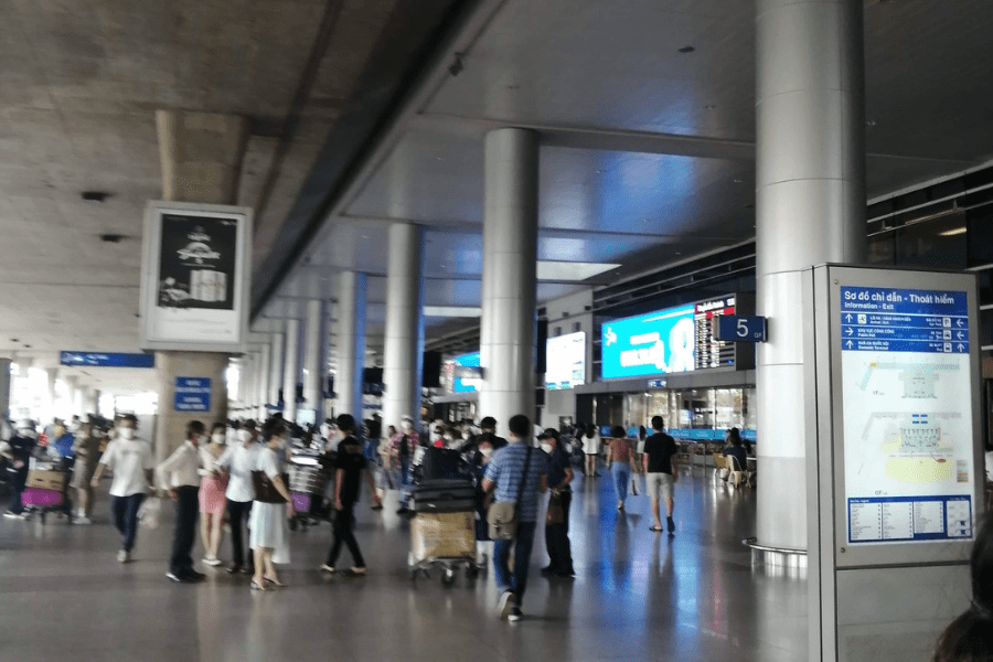 ベトナム、ホーチミン空港